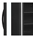 Flessenkoelkast CEV425 BLACK | 358L | Met glazen deur | (H)184x(B)59,5x(D)60cm