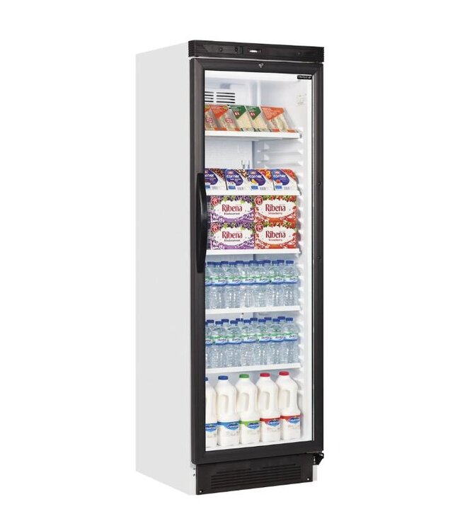 Flessenkoelkast CEV425 / Topcold | 358L | Glazen deur | (H)184x(B)59,5x(D)60cm