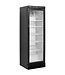 Flessenkoelkast CEV425 1 LED | 358L | Glazen deur | Zwart | (H)184x(B)59,5x(D)60cm