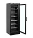 Display vrieskast UFSC370G Black | 300L | Glazen deur | Zwart | (H)184x(B)59,5x(D)64cm