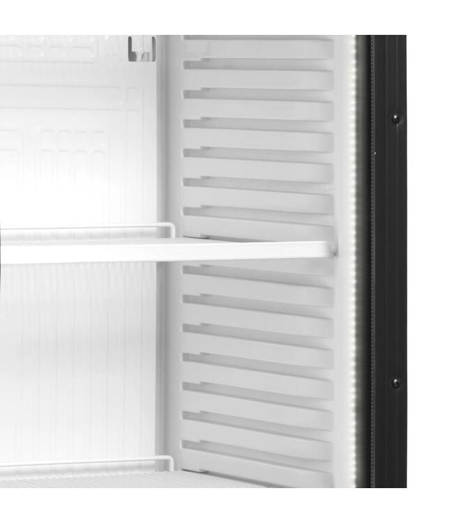 Flessenkoelkast CEV425CP 2 LED / Topcold | 358L | Glazen deur | (H)198x(B)59,5x(D)64cm