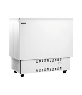 Tefcold Flessen koelkist KBAK104 | 250L | Schuifdeksels | Met wielen | (H)100x(B)102,5x(D)62,5cm