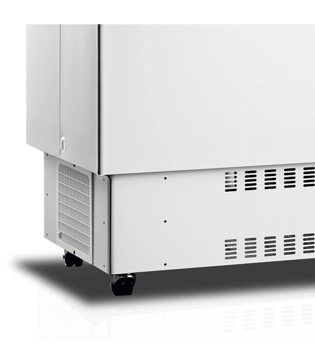 Flessen koelkist KBAK104 | 250L | Schuifdeksels | Met wielen | (H)100x(B)102,5x(D)62,5cm