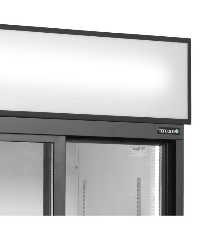 Display koelkast FSC891S | 707L | 2 Glazen schuifdeuren | (H)199x(B)89x(D)74cm