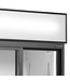 Display koelkast FSC891S | 707L | 2 Glazen schuifdeuren | (H)199x(B)89x(D)74cm