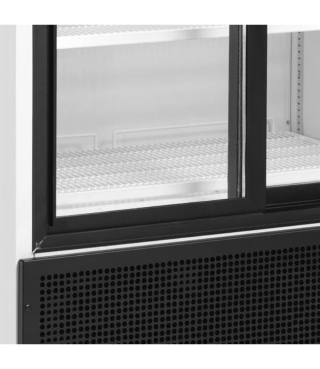 Display koelkast FSC891S | 707L | 2 Glazen schuifdeuren | (H)199x(B)89x(D)74cm