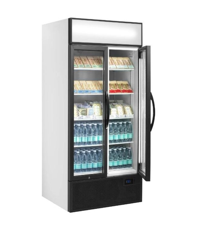 Display koelkast FSC891H | 707L | 2 Glazen deuren | (H)199x(B)89x(D)74cm