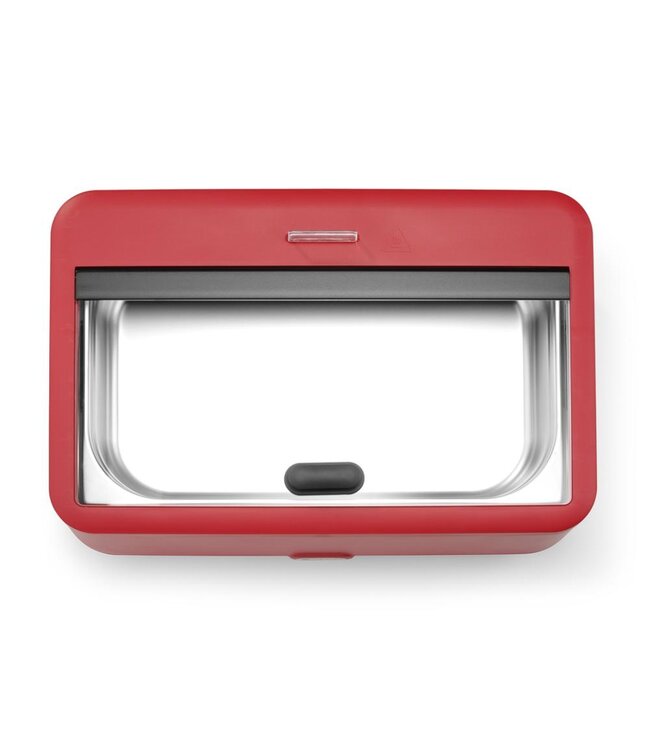 Chafing dish UNIQ | Elektrisch | Rood | Glazen deksel
