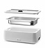 Chafing dish UNIQ | Elektrisch | Rood | Glazen deksel