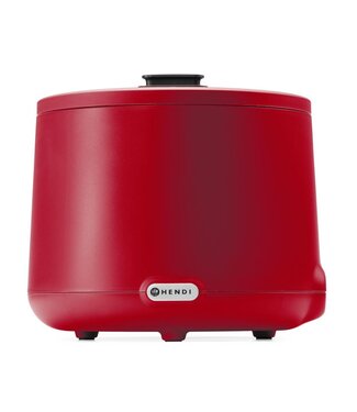 Hendi Soepketel UNIQ | Elektrisch | 8 Liter | Rood