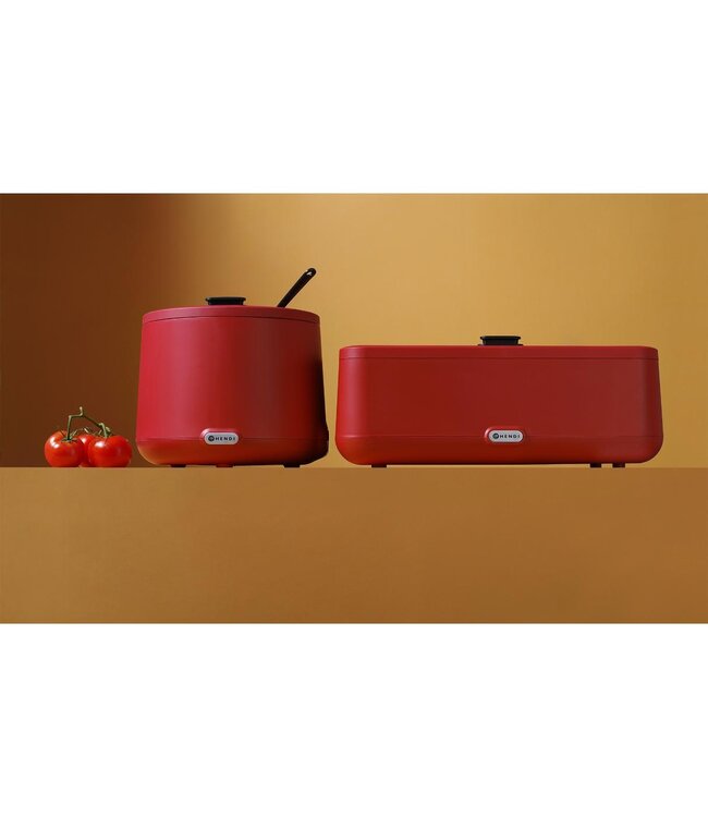 Soepketel UNIQ | Elektrisch | 8 Liter | Rood