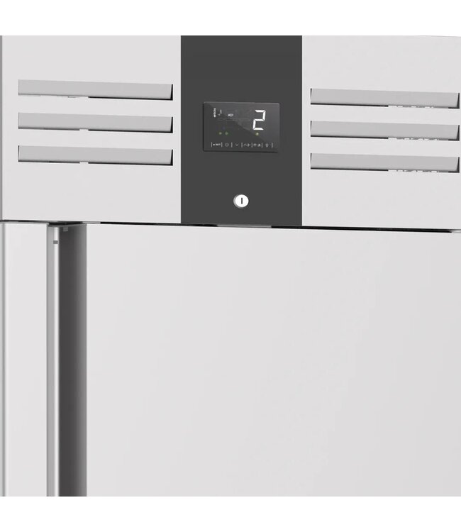 Koelkast ECPG 801 TN | 650L | Enkeldeurs | 2/1GN | RVS | (H)215x(B)70,2x(D)81,5cm