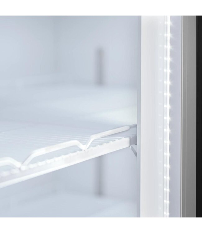 Display koelkast Atom Maxi C1DB | 614L | Glazen deur | Zwart | (H)200,3x(B)75x(D)71cm