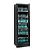 Display koelkast SCU1425H | 387L | Glazen deur | Zwart | (H)199x(B)59,5x(D)59,5cm