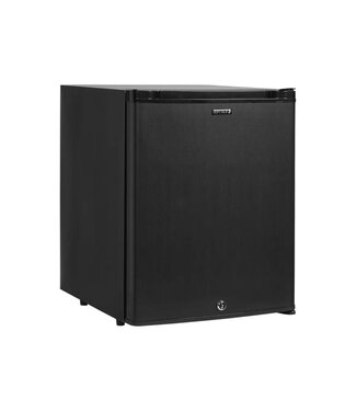 Tefcold Minibar koelkast TM33 | Dichte deur | 28L | Zwart | (H)50x(B)40,2x(D)43,9cm