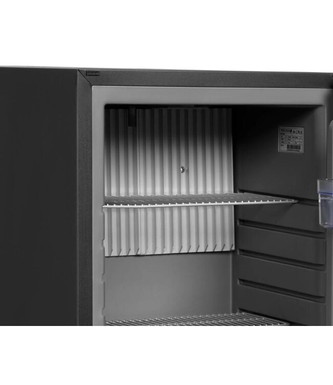 Minibar koelkast TM44 | Dichte deur | 36L | Zwart | (H)56x(B)40,2x(D)46,3cm
