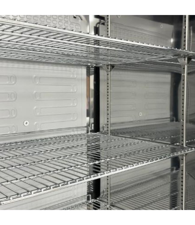 Opslag koelkast UR600SS | 620L | RVS Deur | (H)189,5x(B)77,7x(D)74,5cm