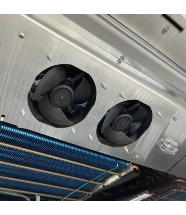 Opslag vrieskast UF600SS | 620L | RVS Deur | (H)189,5x(B)77,7x(D)74,5cm