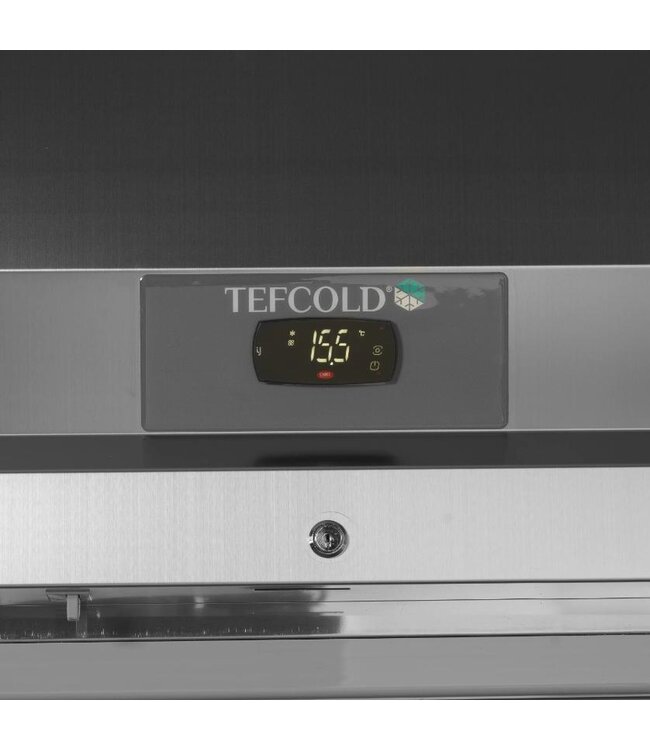 Vrieskast RF1420X1 | 1300L | 2 Deurs | 2/1GN | RVS | (H)209x(B)142x(D)87,5cm