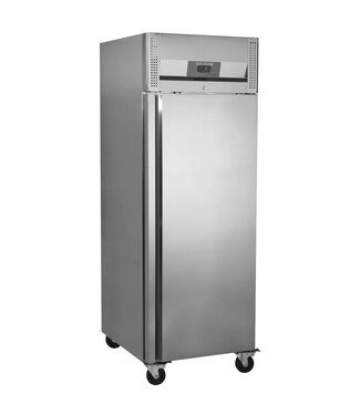 Tefcold Koelkast RK710X1 | 559L | Enkeldeurs | 2/1GN | RVS | (H)209x(B)74x(D)87,5cm