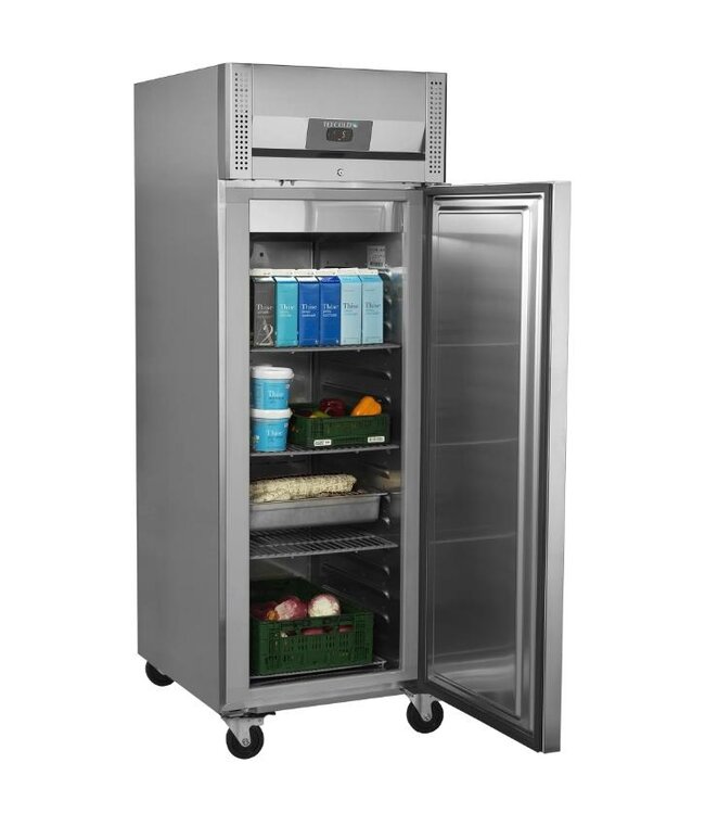 Koelkast RK710X1 | 559L | Enkeldeurs | 2/1GN | RVS | (H)209x(B)74x(D)87,5cm