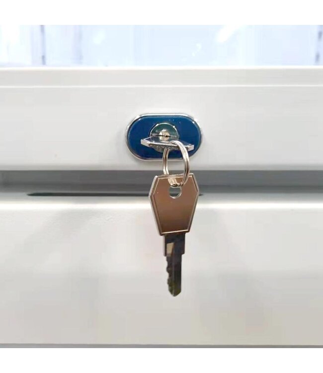 Drankenkoelkast ARV165 | 155L | Glazen deur | Wit | (H)182x(B)39x(D)40cm