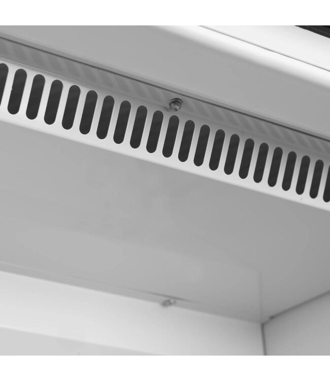 Opslag koelkast UR200X1 | 129L | Laag model | RVS | 85,5cm hoog