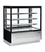 Koelvitrine LPD1203F/BLACK | 3 Glazen planken | 530L | (H)135x(B)120,5x(D)74,5cm
