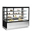 Koelvitrine LPD1503F/BLACK | 3 Glazen planken | 680L | (H)135x(B)150,5x(D)74,5cm