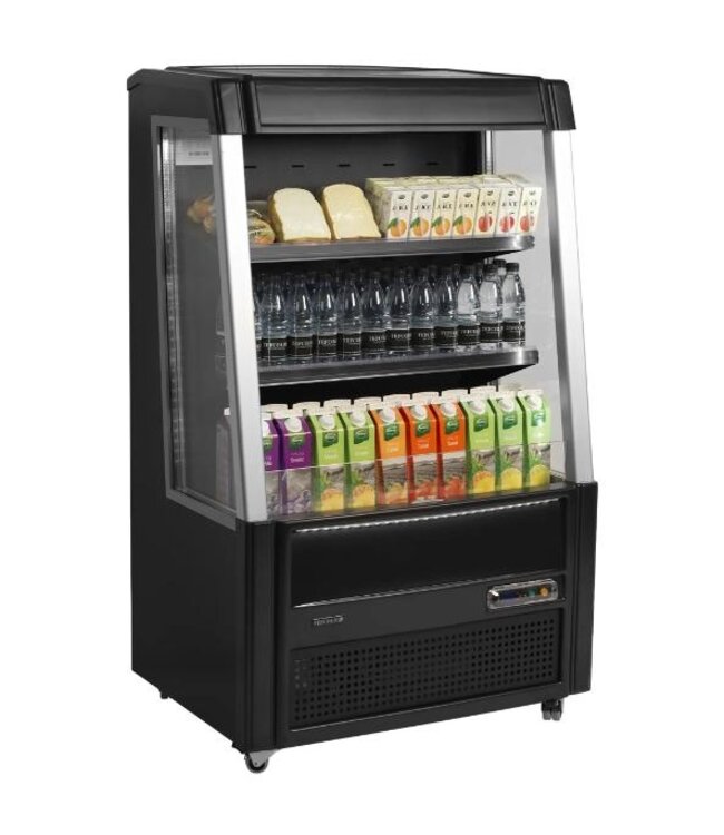 Koelvitrine Multideck ODC90 BLACK | 289L | Zwart | (H)154x(B)91,5x(D)64cm