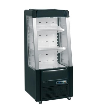 Tefcold Koelvitrine Multideck ODC60 | 192L | Zwart/wit | (H)154x(B)64x(D)64cm