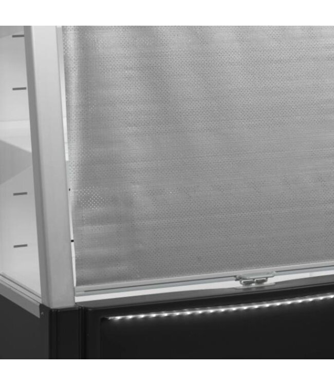 Koelvitrine Multideck ODC90 | 289L | Zwart/wit | (H)154x(B)91,5x(D)64cm