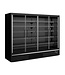 Wandkoeling Galaxy+ GP26FGD Black | 2887L | 4 Glazen deuren | Zwart | (H)204x(B)258x(D)75cm