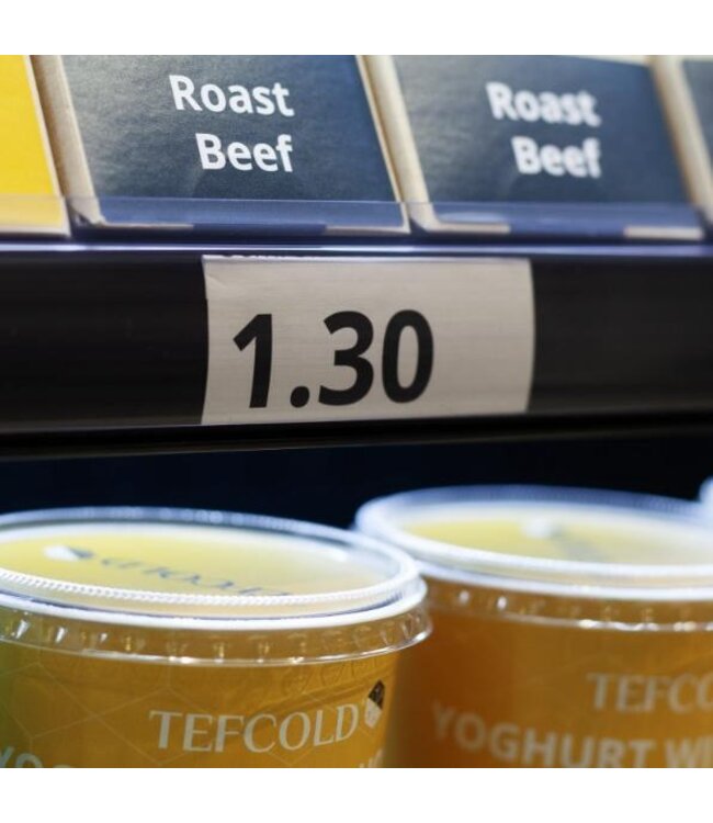 Wandkoeling PC2500B | 2585L | 4 Glazen deuren | Zwart | (H)205x(B)256x(D)74cm