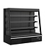 Tefcold Wandkoeling Galaxy+ GPL14 Black HC | 797L | Open front | Zwart | (H)150x(B)150x(D)74cm