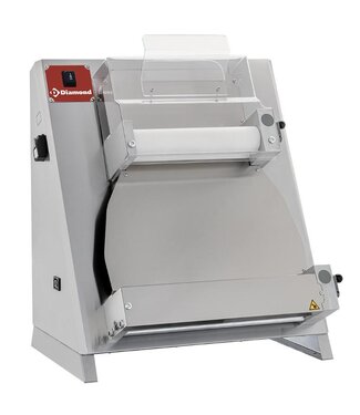 Diamond Pizza deegroller | Diamond Linear Form | Ø420mm | (B)53x(D)53x(H)73cm