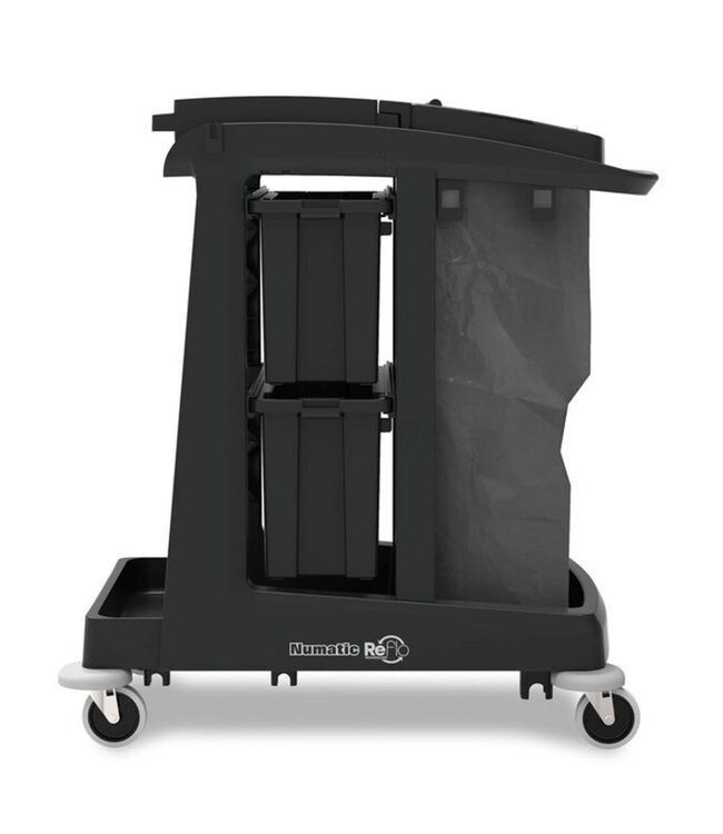 Schoonmaakwagen ReFlo ECO-Matic EM2 | Met 2x 10L emmers & 2x opberglades