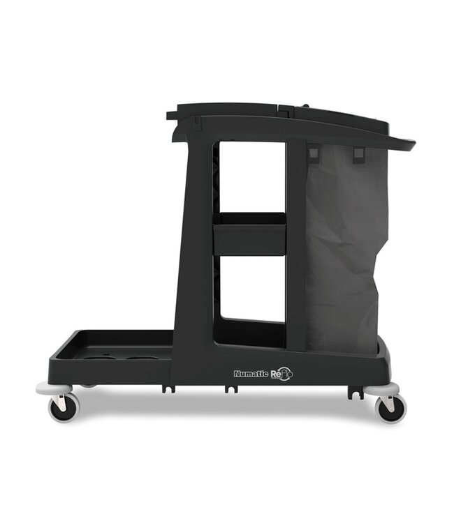 Schoonmaakwagen ReFlo ECO-Matic EM3 | Met 2x 10L emmers en extra opbergvak