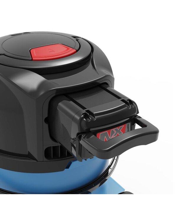 Waterstofzuiger WBV470NX op accu | 20L nat en 27L droog capaciteit | Draadloos | 400W | Blauw