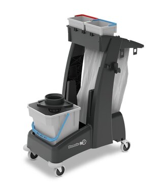 Numatic Schoonmaakwagen ReFlo MULTI-Matic MM2 | Met 2x 5L emmers + 1x 28L dweilemmer + afzalzakhouder