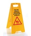 Waarschuwingsbord Natte vloer - 5 talen - (B)46x(D)30x(H)61,5cm