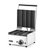 Hendi Contactgrill voor hotdogs & wraps | 4 Broodjes | Geribbeld | 1,8kW