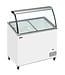 Tefcold Schepijsvitrine IC302SCE-SO | Voor 7x 5L bakken | Statisch | (H)129,5x(B)101x(D)61,5cm