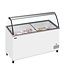 Schepijsvitrine IC501SCE+SO | Voor 11x 5L bakken | Statisch | (H)129,6x(B)155,4x(D)62cm