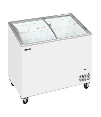 Tefcold Vrieskist IC301SCEB | 264L | -24 tot -14 graden | Glazen schuifdeksel