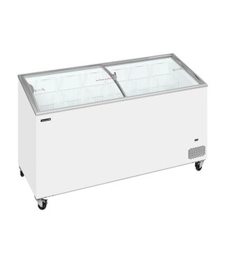 Tefcold Vrieskist IC501SCEB | 427L | -24 tot -14 graden | Glazen schuifdeksel