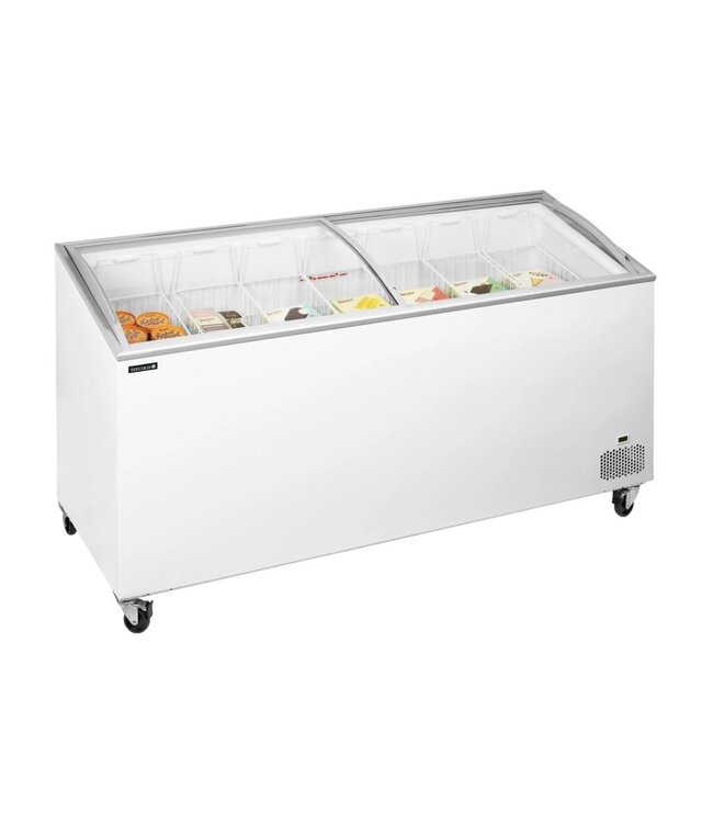 Vrieskist IC551SCEB | 540L | -24 tot -14 graden | Glazen schuifdeksel