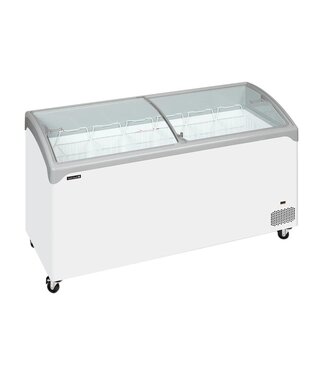 Tefcold Vrieskist NIC501SCEB | 475L | -24 tot -14 graden | Glazen schuifdeksel