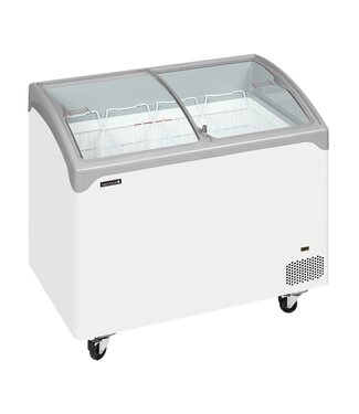 Tefcold Vrieskist NIC301SCEB | 286L | -24 tot -14 graden | Glazen schuifdeksel