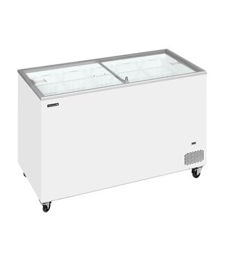 Tefcold Vrieskist IC401SC | 401L | -24 tot -14 graden | Glazen schuifdeksel